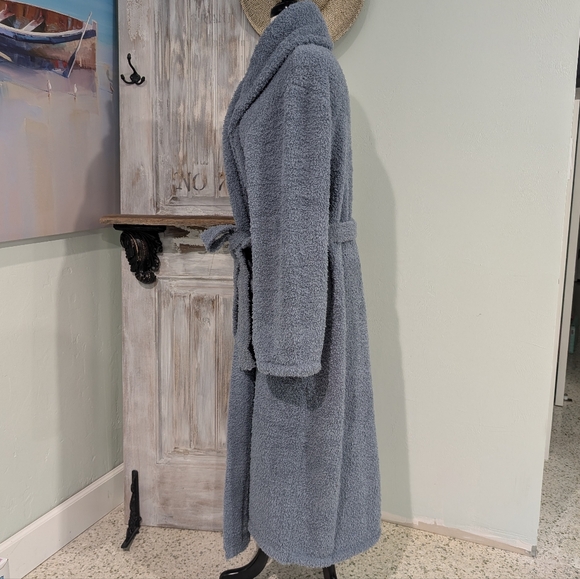 NWT Barefoot Dreams Cozy Chic Blue Dusk Robe - Picture 2 of 8